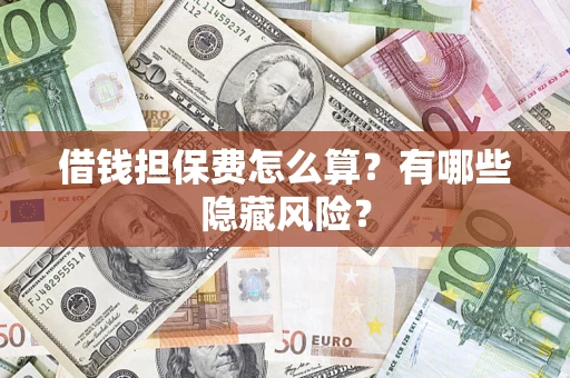 济南借钱担保费怎么算？有哪些隐藏风险？