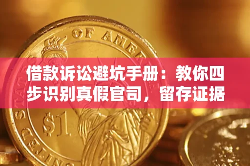 济南借款诉讼避坑手册：教你四步识别真假官司，留存证据不踩雷