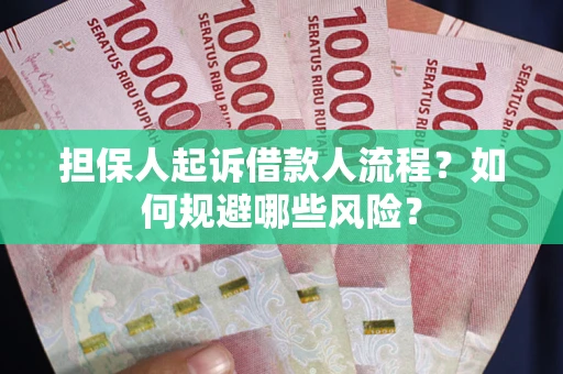 济南担保人起诉借款人流程？如何规避哪些风险？