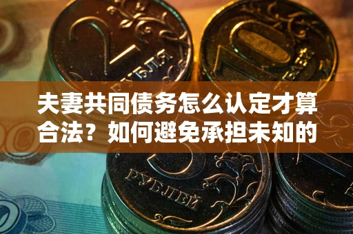 济南夫妻共同债务怎么认定才算合法？如何避免承担未知的债务风险？